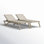 Estes 27" Patio Chaise Lounge
