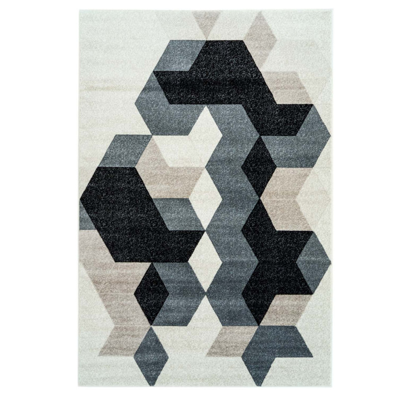 Gaiser Geometric Indoor Rug, Rectangle 6'5" x 9'5"