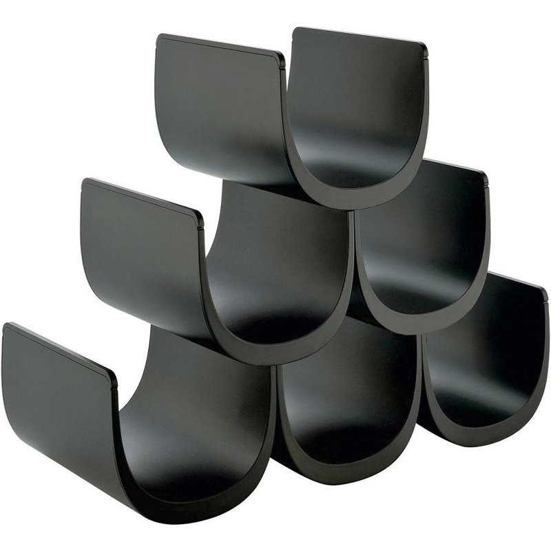 Noè Tabletop Wine Bottle Rack, Black