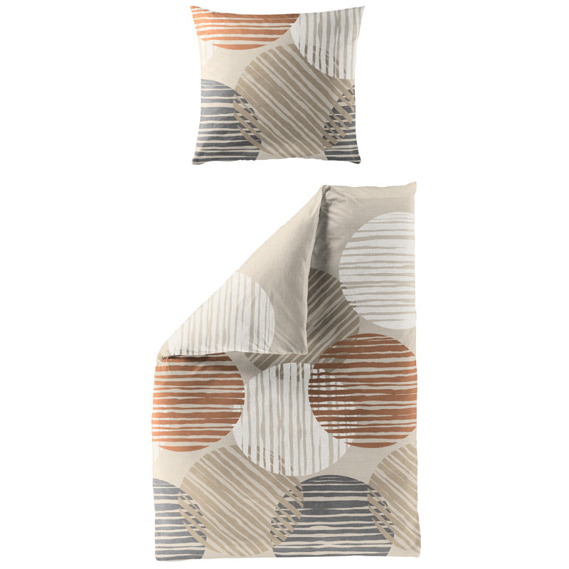Abstract Duvet Cover Set with Pillow Shams Included