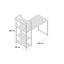Javin Metal Base Writing Desk-32316851
