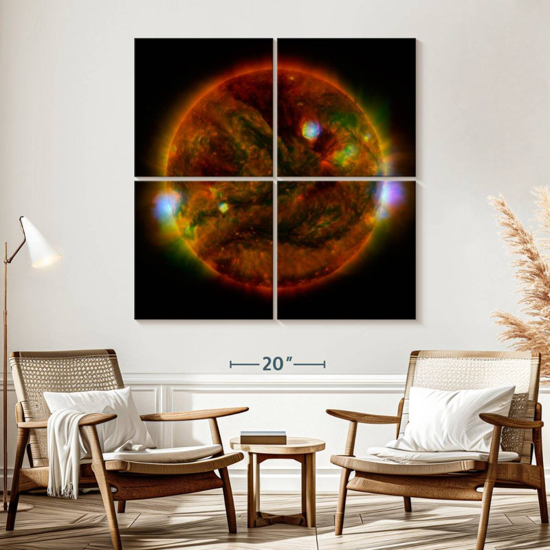 Oberle Solar Flare, 57" H x 57" W