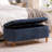 39.4"W Polyester Upholstered Storage Bench-1730590807