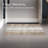 Linen Striped Small Floor Mat-1086196777