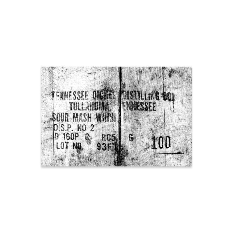 Tennessee Whiskey Barrels, reproduction sur verre acrylique