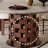 Sintered stone round dining table set-108353458-108353460