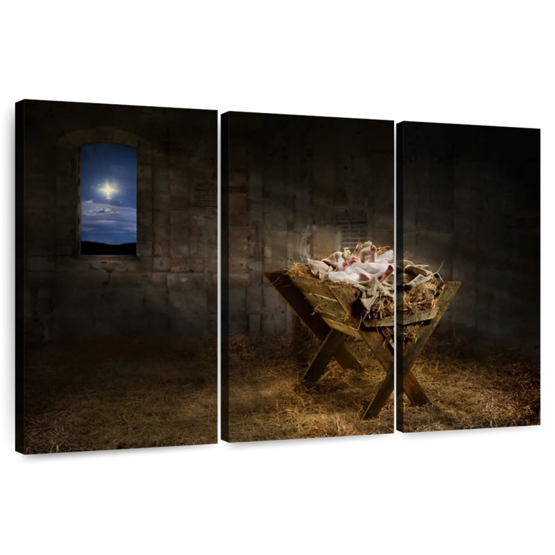 Adella Baby Jesus Christ, 20" H x 33" W