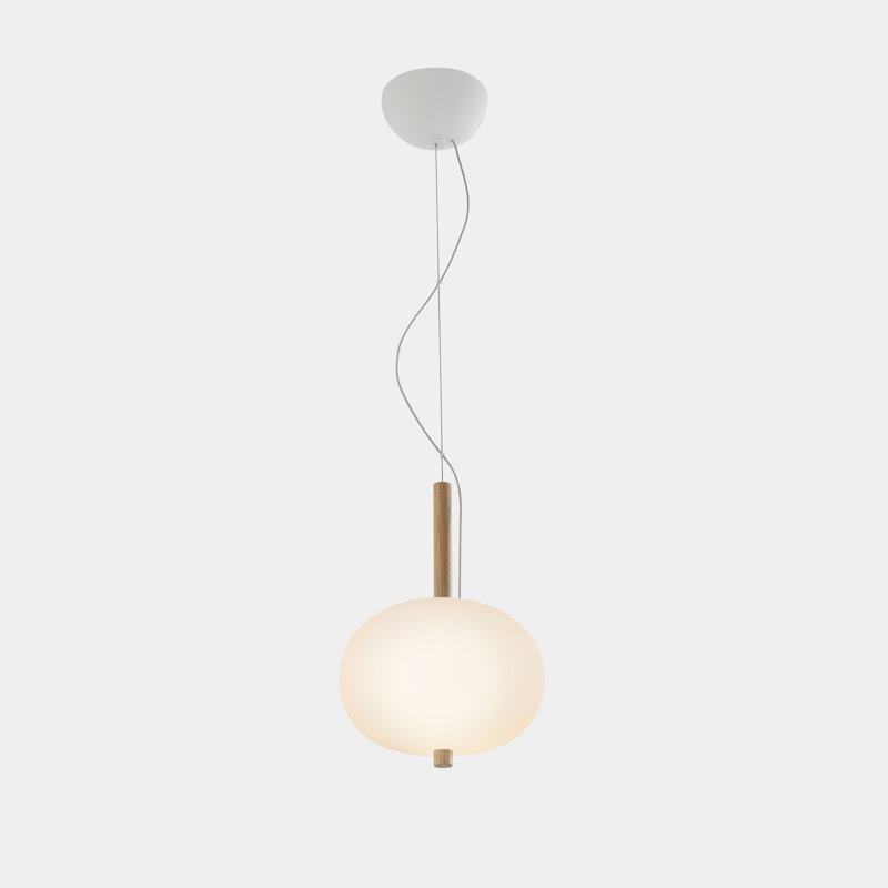 Ilargi 1 - Light LED Pendant, Light Wood
