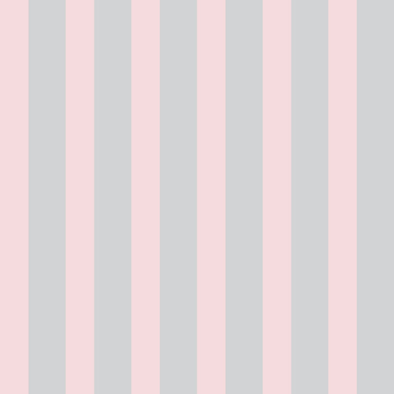Deva Peel and Stick Wallpaper Roll, Gray/Pink, 126" L x 24" W