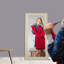 Miroir à cadre encadré en perles Jadeah-875263496