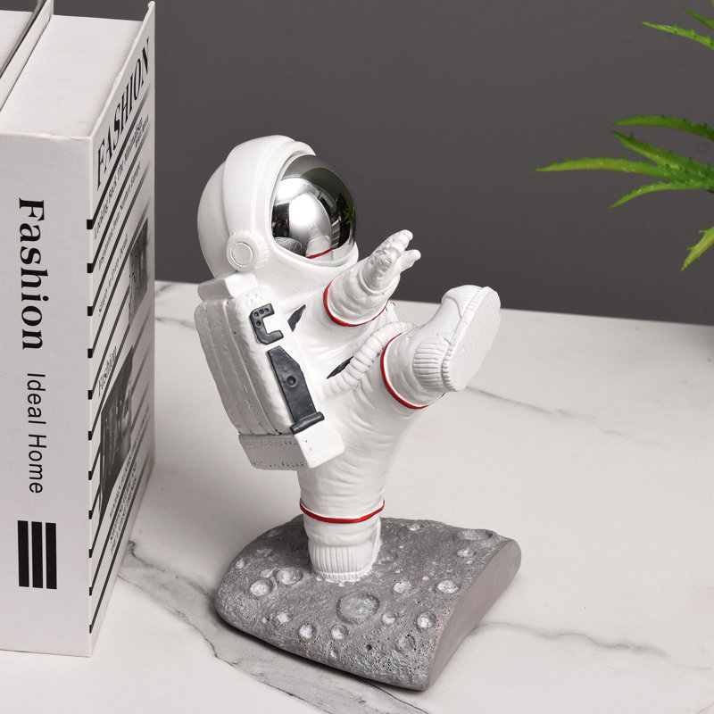 Serre-livres, serre-livres d'astronaute, statue d'astronaute sur le thème de l'espace