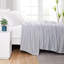 Couverture tissée à chevrons 100% coton Southdad Agadir avec frange décorative à pampilles-70069207-70069208