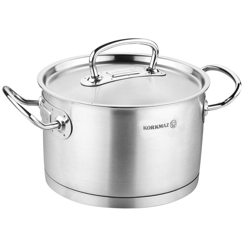 Cocotte en acier inoxydable Korkmaz Proline, 2,1 pte