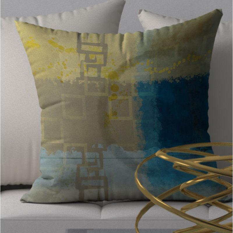 Housse et insert de coussin carré Connoisseur Choice, 20 po X 20 po