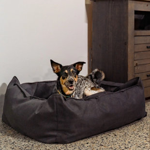 Faux Suede Pet Bed