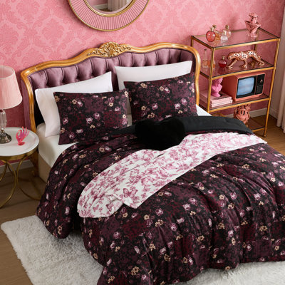 Ensemble d'édredon réversible Betsey Johnson