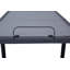 Base de lit double réglable Carpon - gris et noir-1075233345