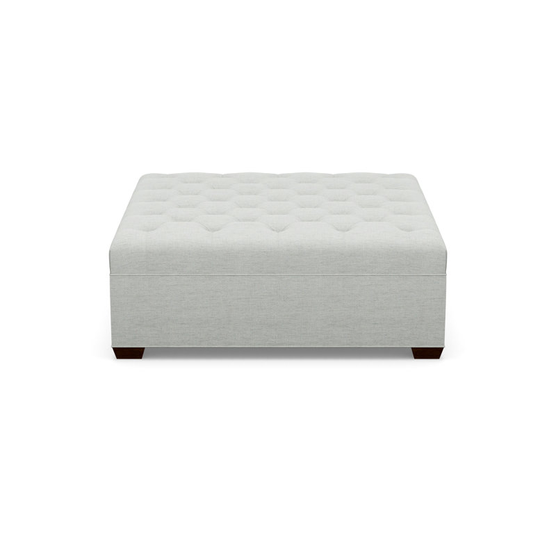 Square Ottoman, 8938-45, Walnut