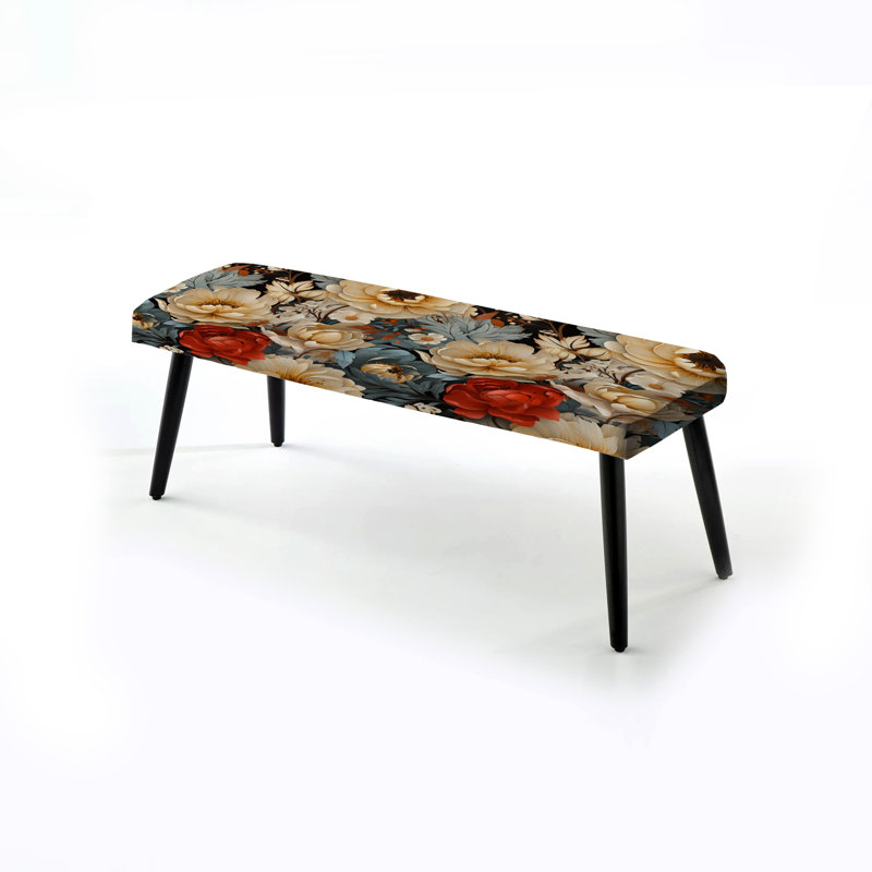 Lace Veil - Banc rembourré, Delicate Flower Symphony I
