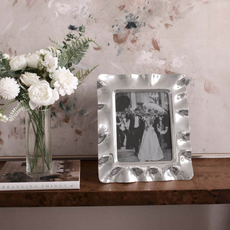 FRAME Silver Metal Picture Frame, 8" x 10"