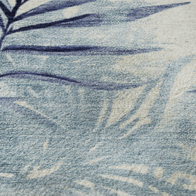 Premium Machine Washable Fairwood AMF1886 Floral Rug, Rectangle 10' x 14'