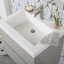 Meuble-lavabo simple 24,5 po avec plateau en marbre de culture 24,5 po-212170699