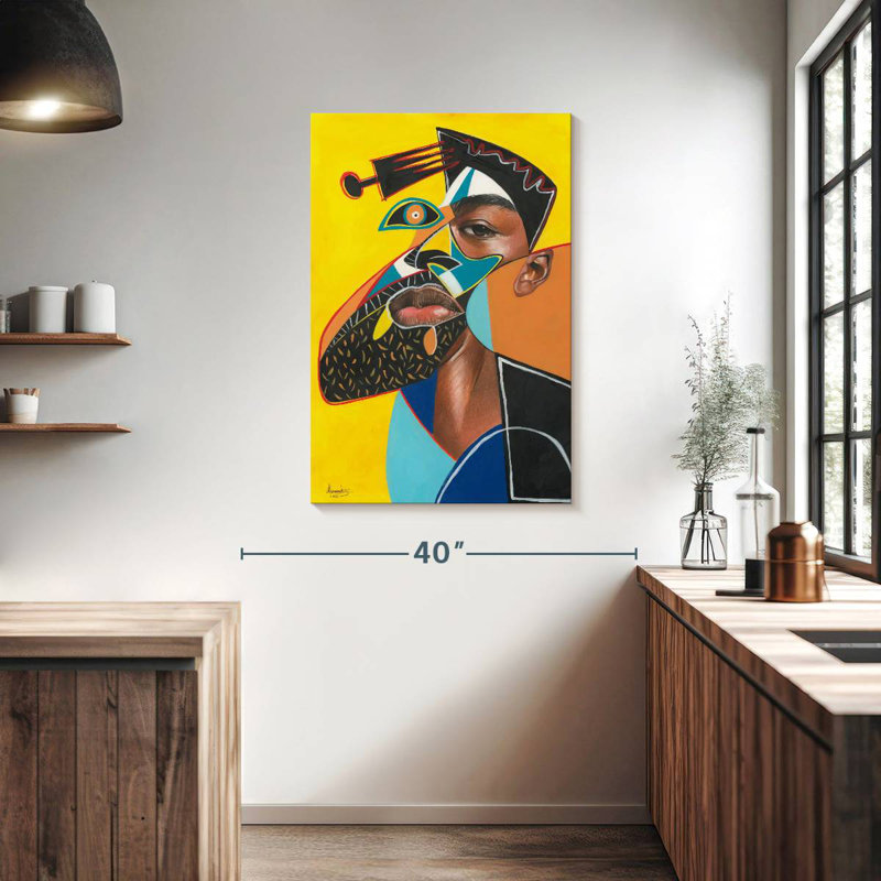Leisha avec un choix afro, H 39 po x l 26 po
