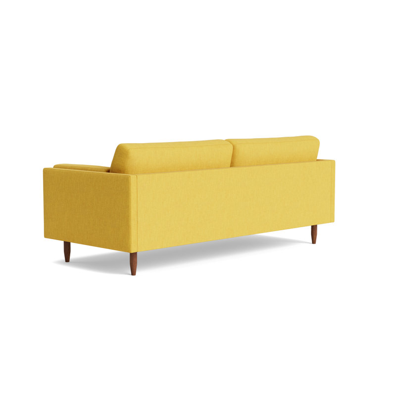 Skinny Fat Loveseat (70"), 85" W, Performance Velvet - Nutmeg