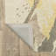 Tapis beige / jaune à motif abstrait en laine Renli-1875318803