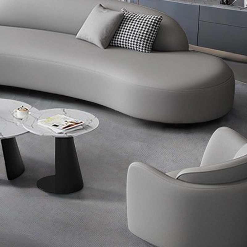Ensemble de salon 5 pièces Tabbatha, Gris