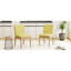 2 sièges de salle à manger envoûtants en tissu - l 17,52 po x H 32,09 po, hauteur de l'assise 19,25 po, nécessitant un assemblage-116737860