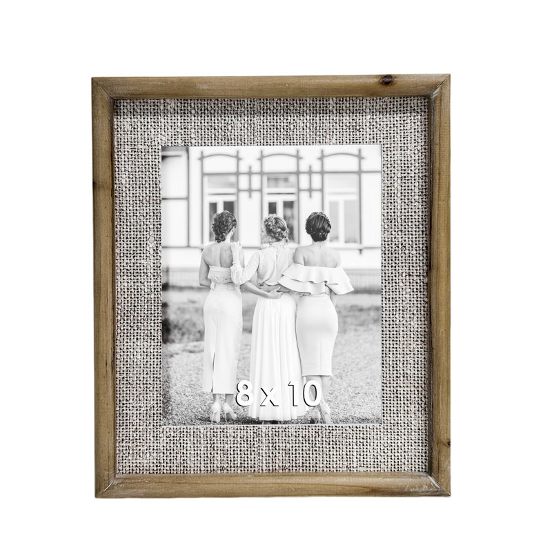 Cadre photo en bois 14 po., 8 po x 10 po