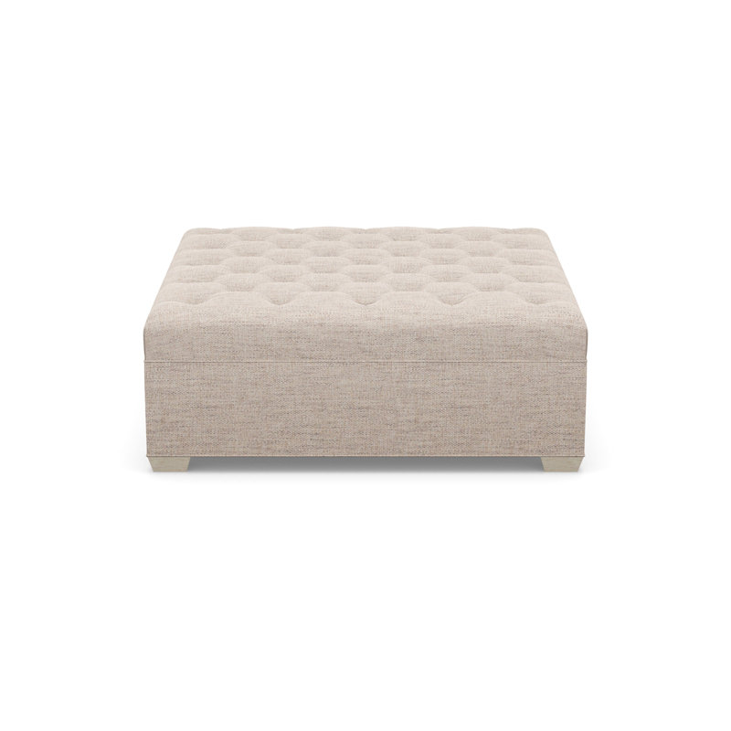 Square Ottoman, 3906-74, Sandstone