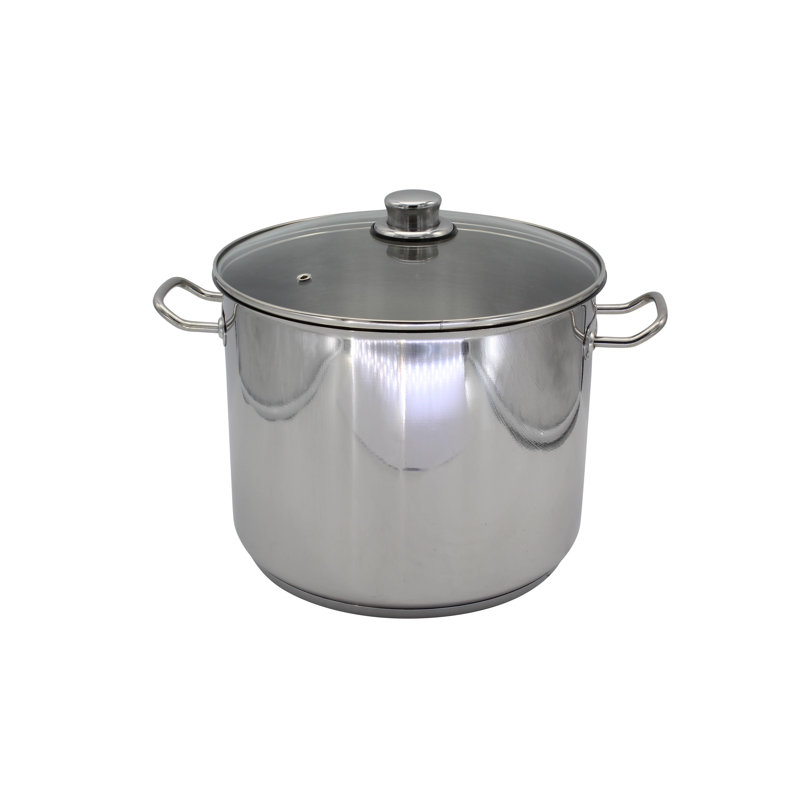 Karl Kruger 20L Stainless Steel Stock Pot, 17 L