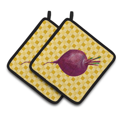 Caroline's Treasures Striped Polyester Potholder