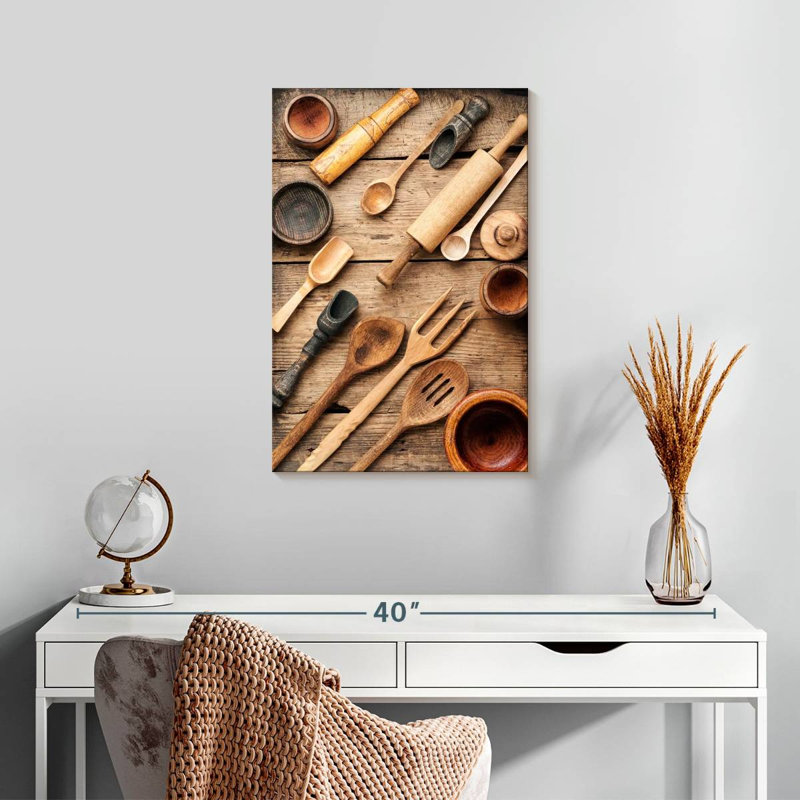 Senne Wooden Kitchenware, 24" H x 16" W