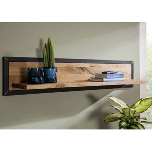 Villanders Oak Solid Wood Floating Shelf