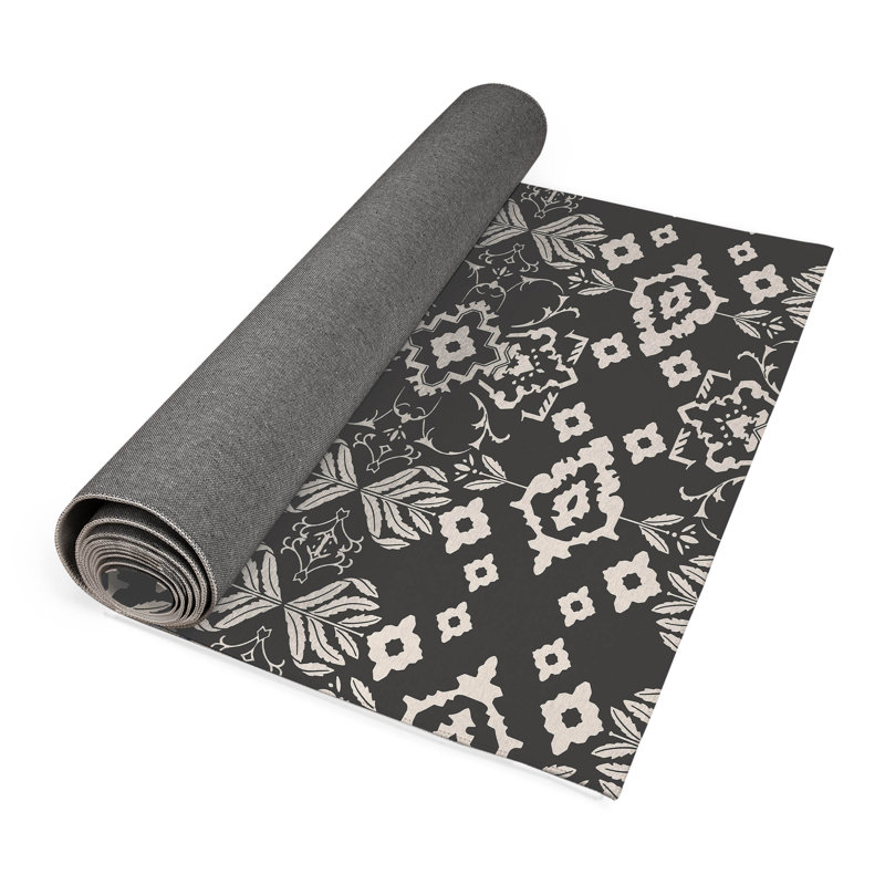 Block Outdoor Rug, Runner 2'6" x 8'