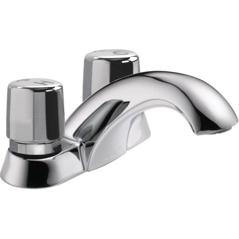 Metering Centerset Bathroom Faucet