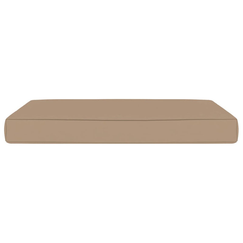 Outdoor Seat Cushion, Taupe, 2.4" H x 23.4" W x 23.4" D