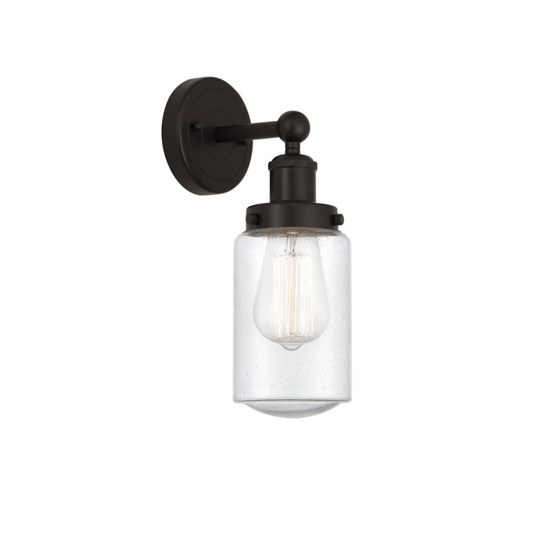Cantril Armed Sconce, Oil Rubbed Bronze, Seedy