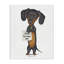 «Dachshund Im the Boss Fun Family Pet Expression» par Danny Gordan - impression d'art graphique-174257580-174245705