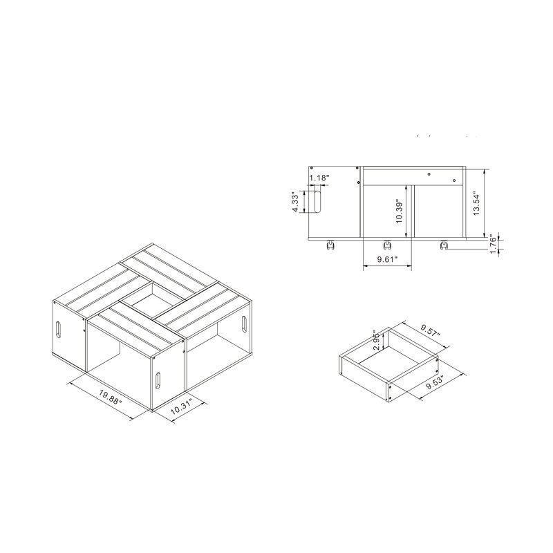 Cathleen Single Coffee Table