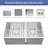 18 Gauge Stainless Steel 33X19 Inch Undermount Double Bowl Kitchen Sink (60/40) With 9 Inch Deep Sink