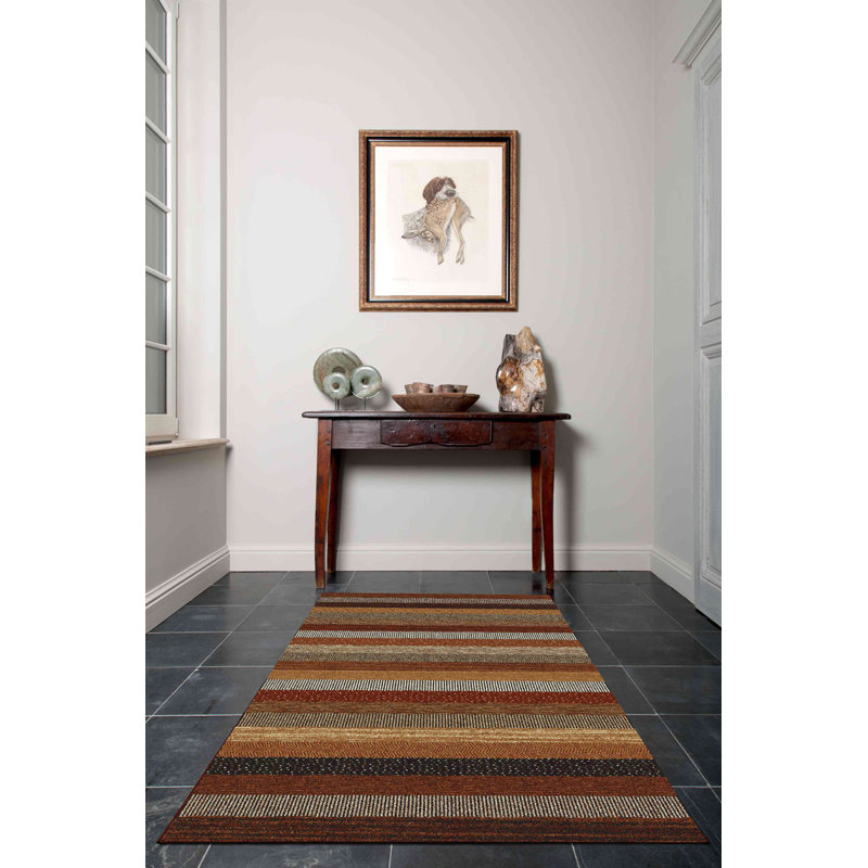 Thanh Striped Area Rug, Runner 80 x 240cm