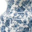 Vase de table 24 "en porcelaine bleue et blanche