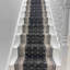 Heirloom Abbey / White Stair Runner – Smooth, Comfortable & Durable Carpet for Stairs & Staircases, Multiple Lengths-1814236595