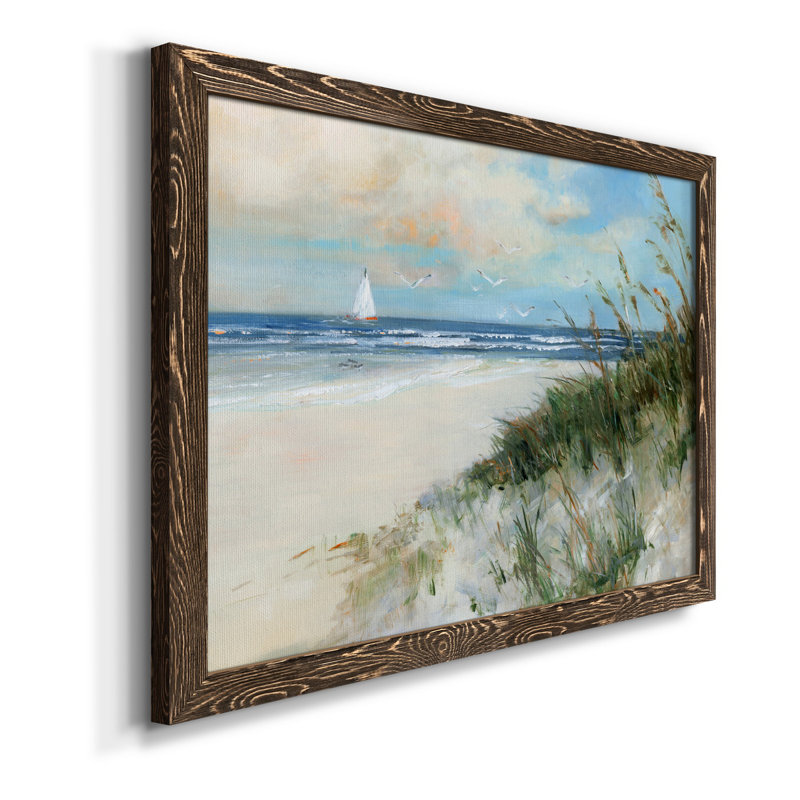 Oak Island Sunrise - reproduction d'art sur toile, H 24 po x l 18 po x P 1,5 po, Noyer