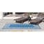 Tapis intérieur / extérieur bleu Lamere-1962213564