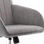 Chaise de bureau ajustable - Velours gris, ergonomique pour un confort accru. Sa conception en velours ergonomique rehausse votre image professionnelle.